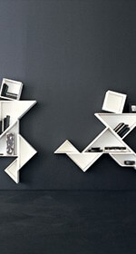 Tangram Bookshelves