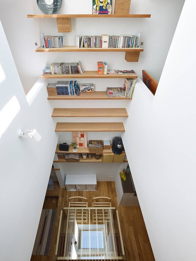 Invigorating Narrow House by Fujiwaramuro Architects
