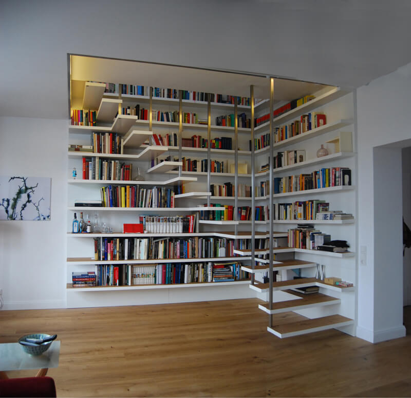 Book Stairs by DREIHAUSFRAUEN